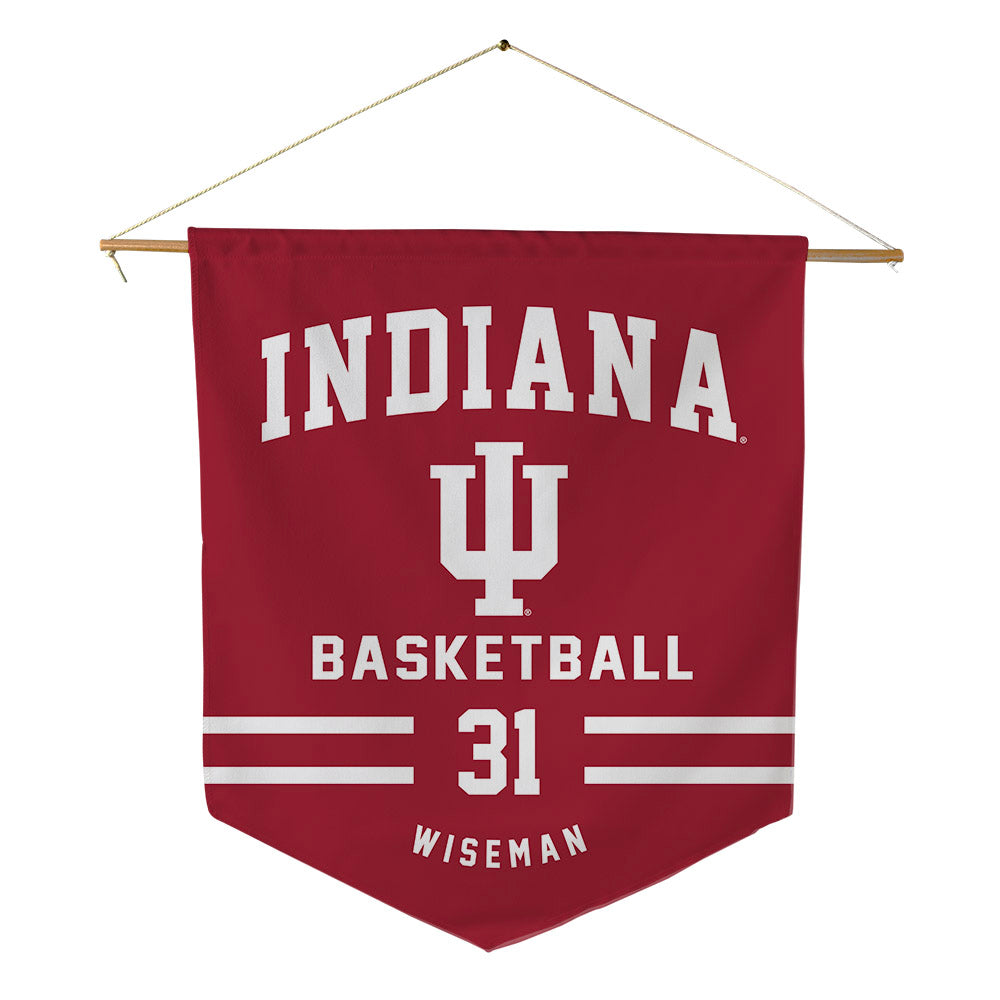 Indiana - NCAA Women's Basketball : Faith Wiseman - Pennant - 18" x 21"-0