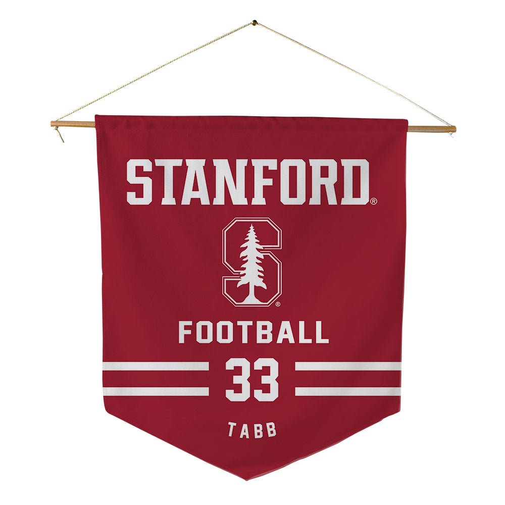 Stanford - NCAA Football : Cole Tabb - Pennant - 18" x 21"-0