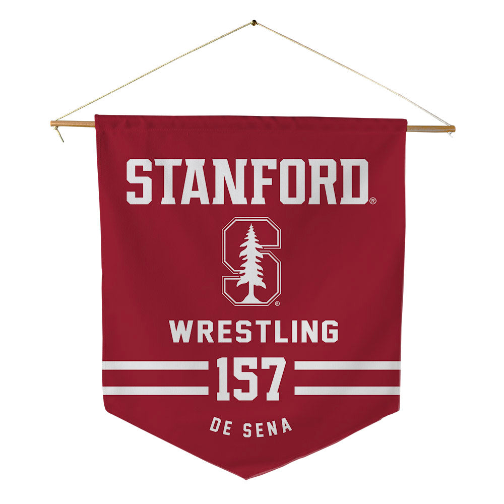 Stanford - NCAA Wrestling : Jack De Sena - Pennant - 18" x 21"-0