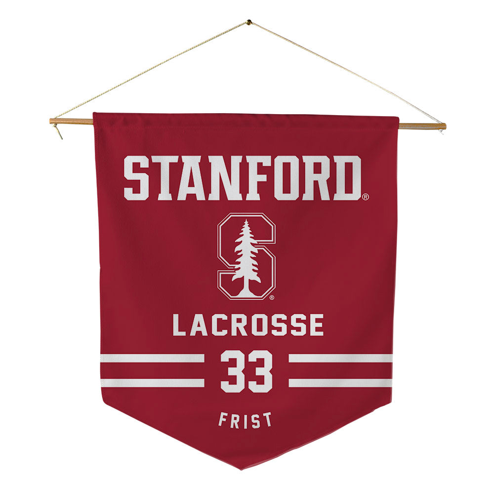 Stanford - NCAA Women's Lacrosse : Annabel Frist - Pennant - 18" x 21"-0