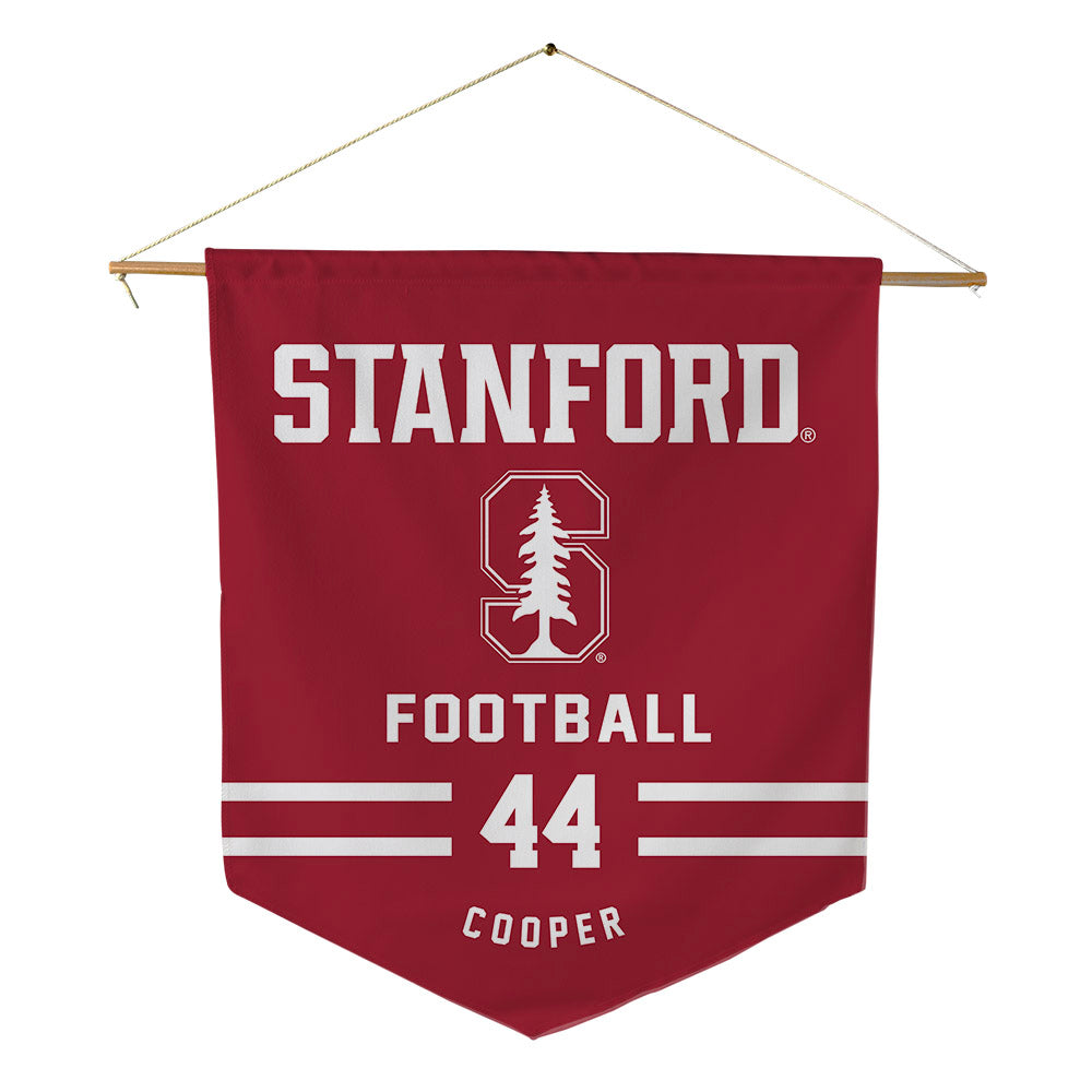 Stanford - NCAA Football : Ernest Cooper - Pennant - 18" x 21"-0