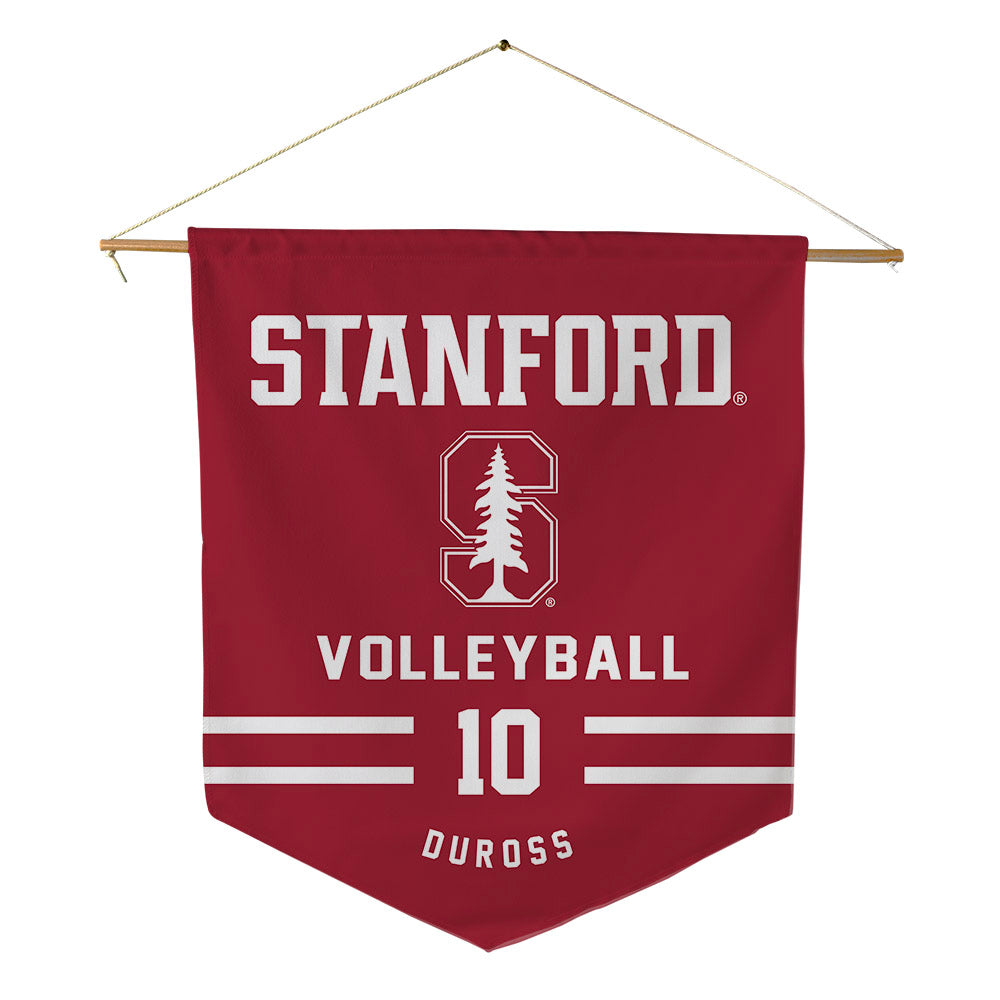 Stanford - NCAA Men's Volleyball : Ryan DuRoss - Pennant - 18" x 21"-0