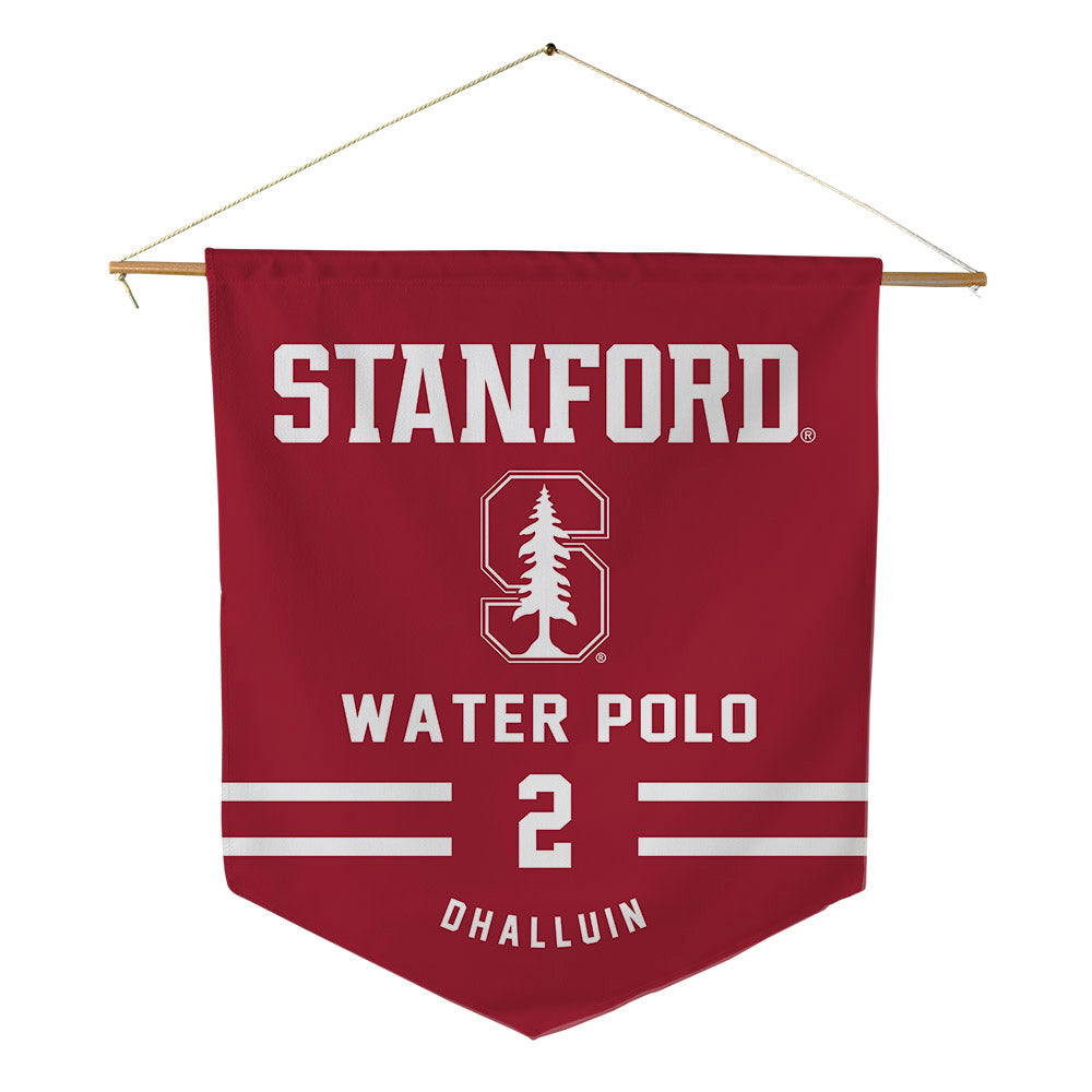 Stanford - NCAA Women's Water Polo : Juliette Dhalluin - Pennant - 18" x 21"-0