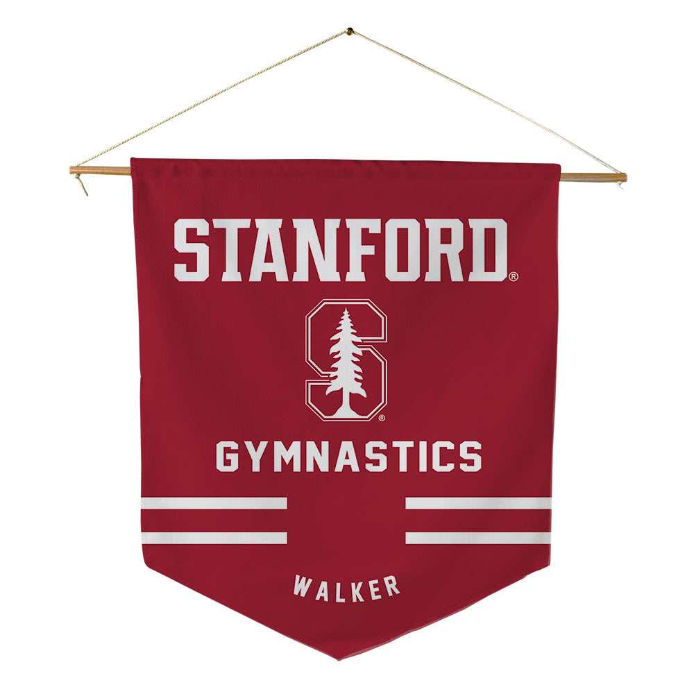 Stanford - NCAA Women's Gymnastics : Alana Walker - Pennant - 18" x 21"-0