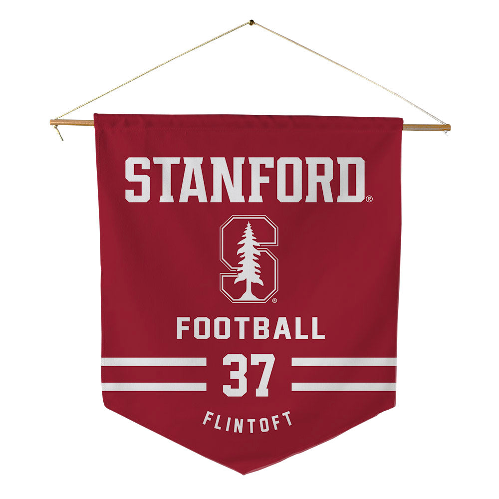 Stanford - NCAA Football : Aidan Flintoft - Pennant - 18" x 21"-0