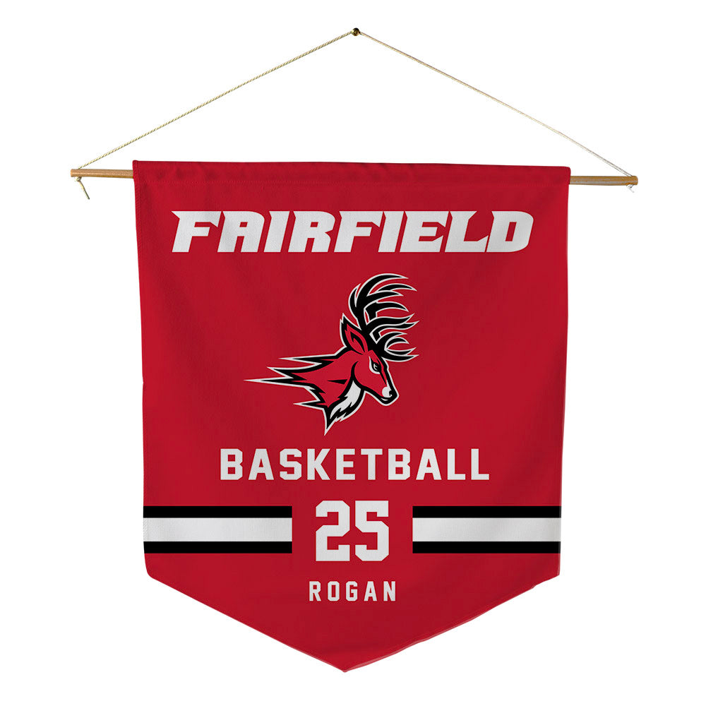 Fairfield - NCAA Men's Basketball : Michael Rogan - Pennant - 18" x 21"-0