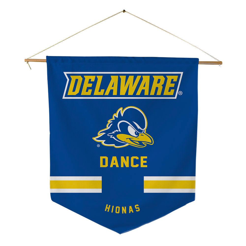 Delaware - Dance Team : Teresa Hionas - Pennant - 18" x 21"-0