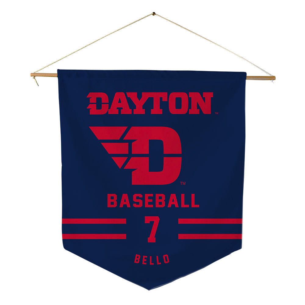 Dayton - NCAA Baseball : Jason Bello - Pennant - 18" x 21"-0