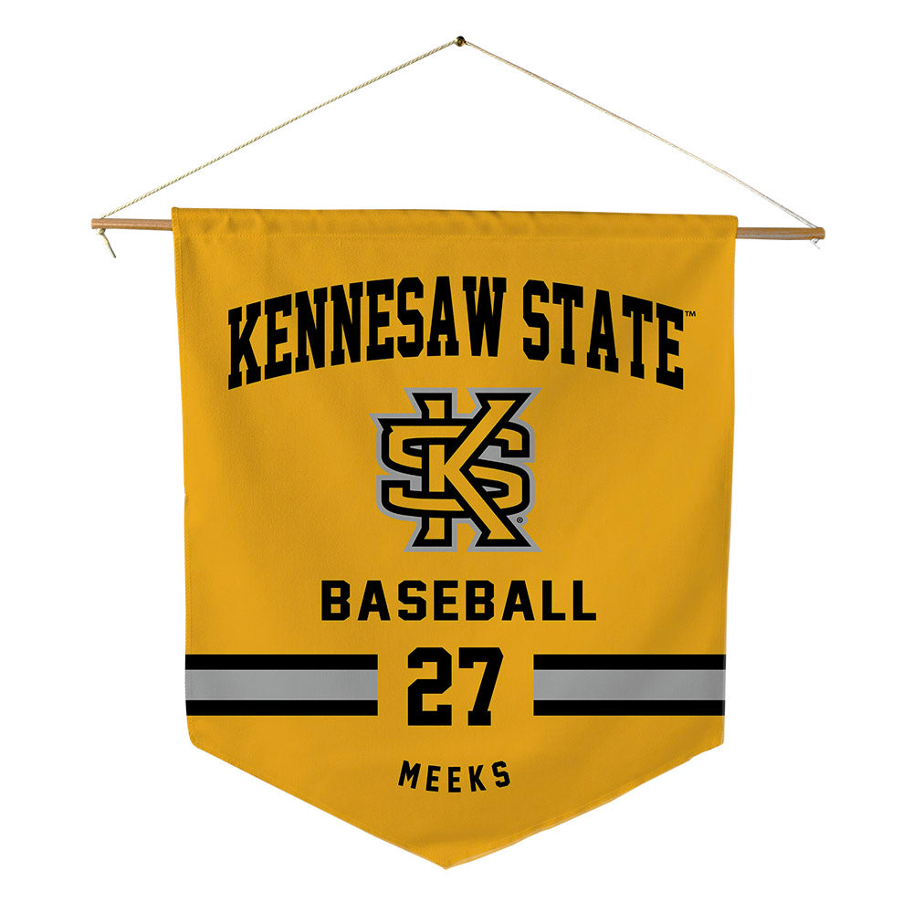 Kennesaw - NCAA Baseball : Brody Meeks - Pennant - 18" x 21"-0