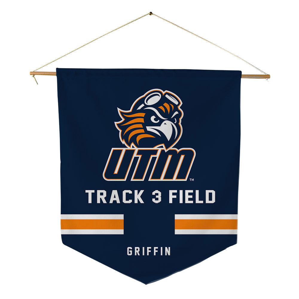 UT Martin - NCAA Men's Track & Field : Henry Griffin - Pennant - 18" x 21"-0