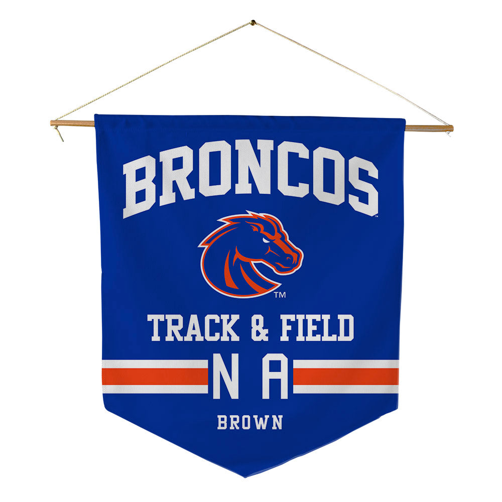 Boise State - NCAA Women's Track & Field : Ciara Brown - Pennant - 18" x 21"-0