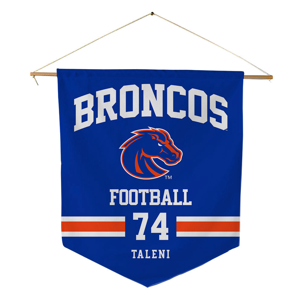 Boise State - NCAA Football : Alma Taleni - Pennant - 18" x 21"-0