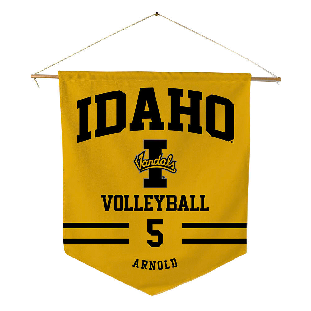 Idaho - NCAA Women's Volleyball : Lauryn Arnold - Pennant - 18" x 21"-0