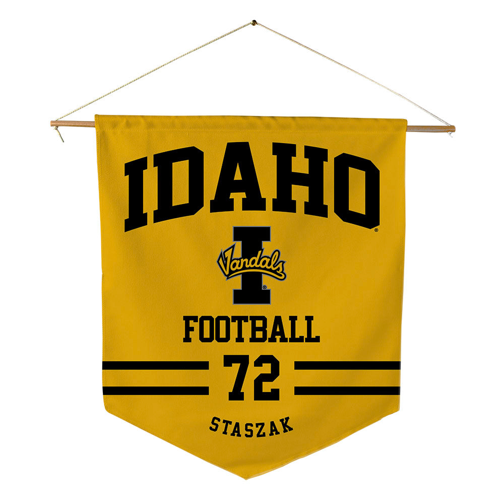 Idaho - NCAA Football : Gabriel Staszak - Pennant - 18" x 21"-0