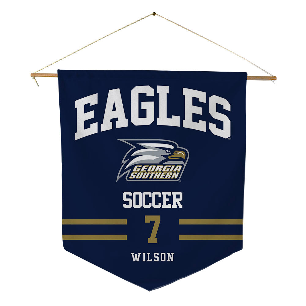 Georgia Southern - NCAA Women's Soccer : Kendall Wilson - Pennant - 18" x 21"-0