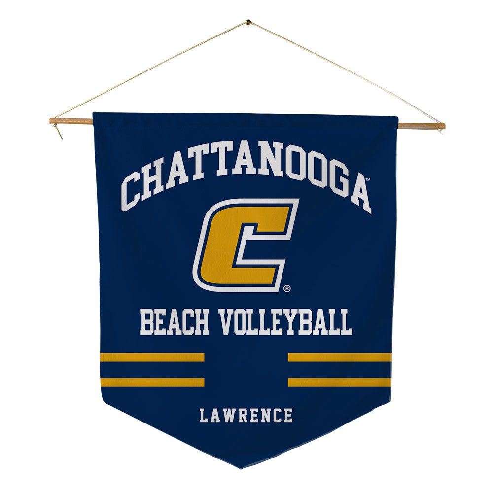 UTC - NCAA Beach Volleyball : Julia Lawrence - Pennant - 18" x 21"-0