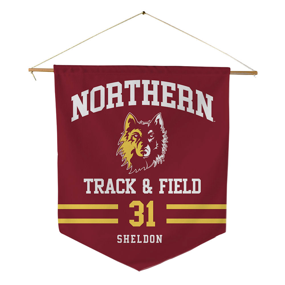 - NCAA Women's Track & Field : Morgan Sheldon - Pennant - 18" x 21"-0