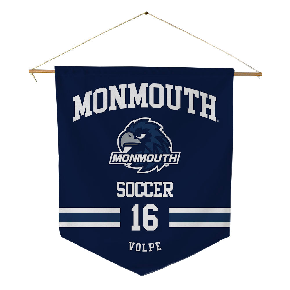 Monmouth - NCAA Men's Soccer : Colin Volpe - Pennant - 18" x 21"-0