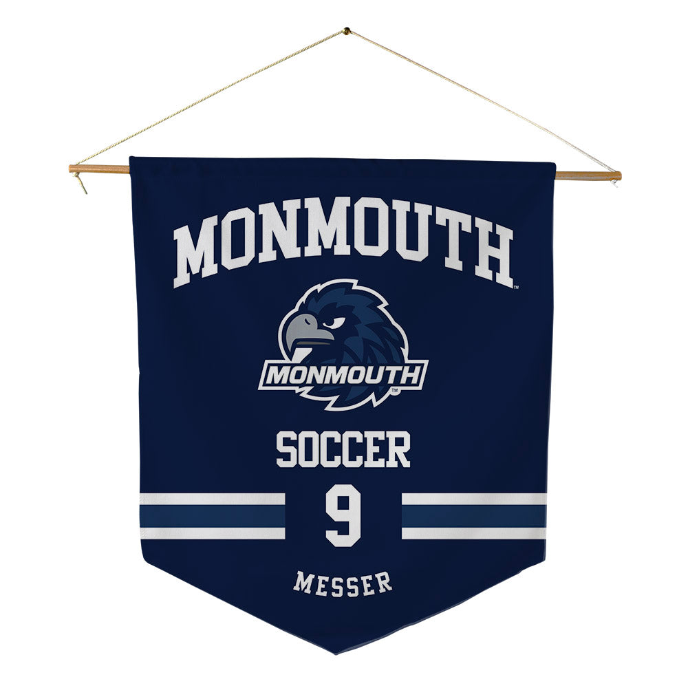 Monmouth - NCAA Women's Soccer : Chloe Messer - Pennant - 18" x 21"-0