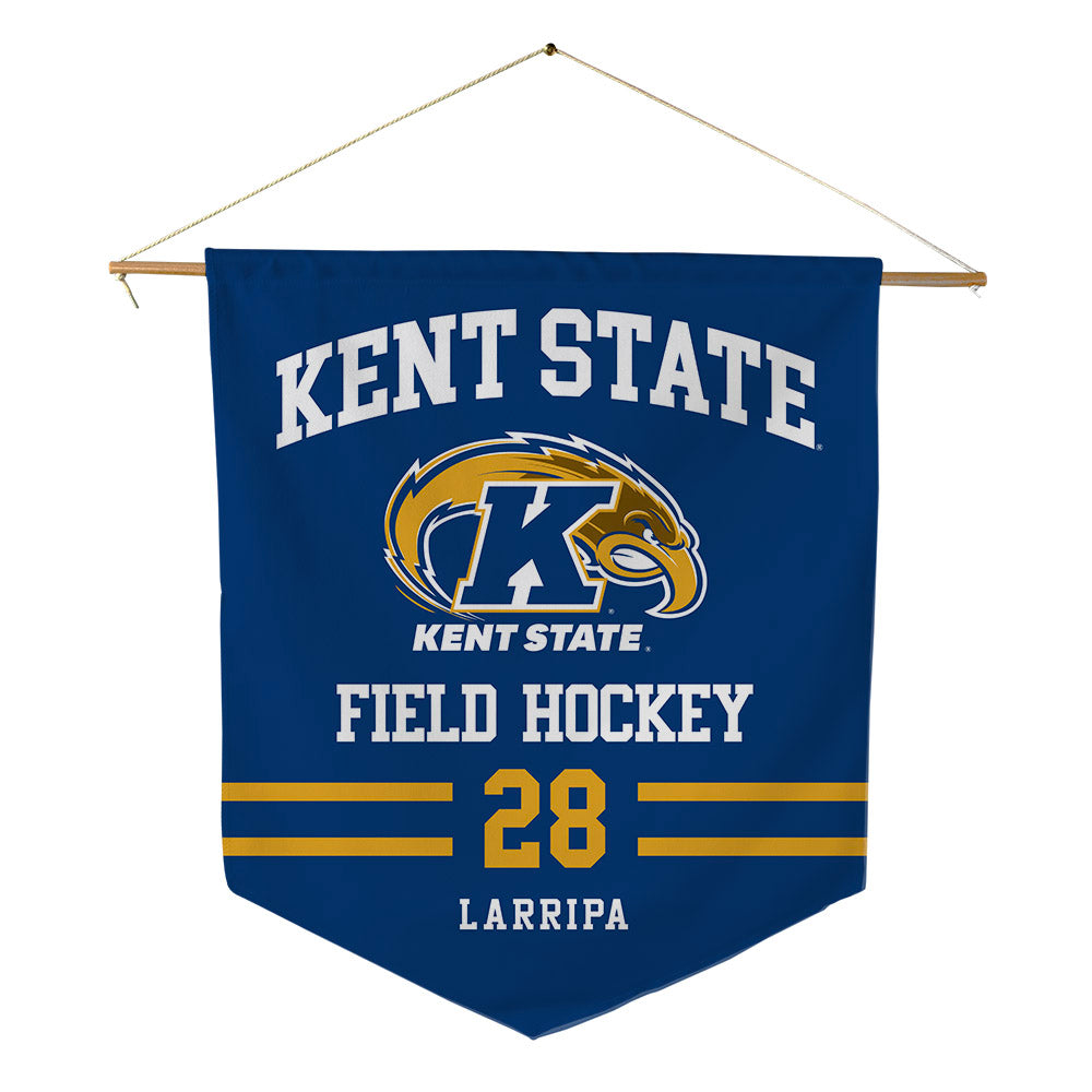 Kent State - NCAA Women's Field Hockey : Delfina Larripa - Pennant - 18" x 21"-0