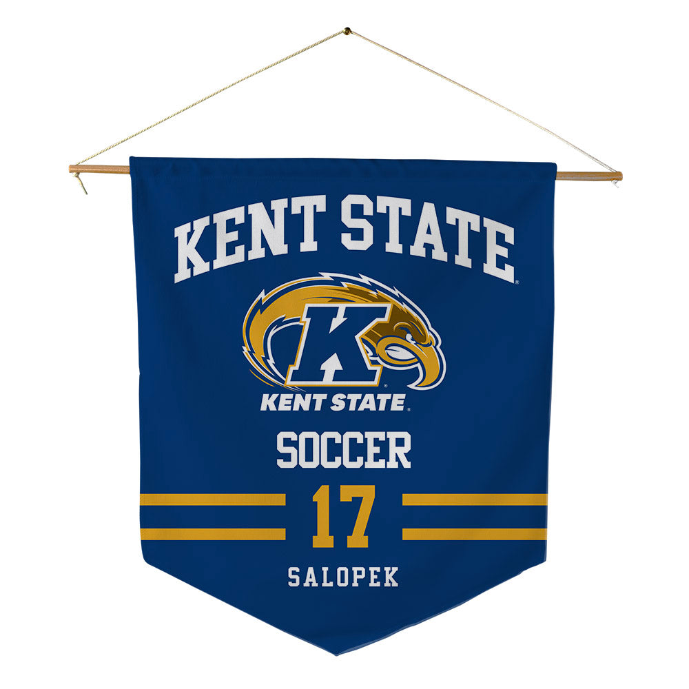 Kent State - NCAA Women's Soccer : Kelsey Salopek - Pennant - 18" x 21"-0