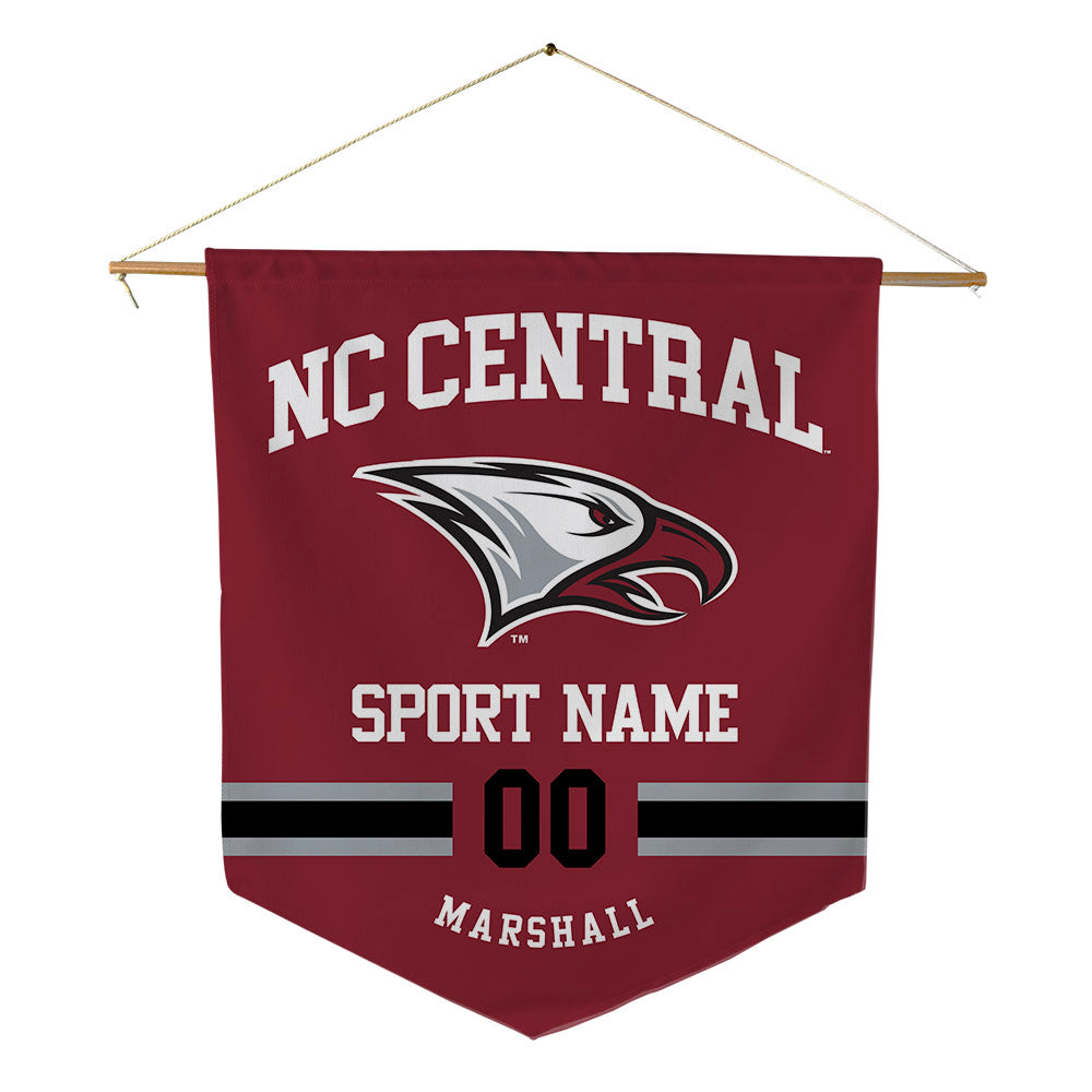 NCCU - NCAA Women's Track & Field : Carson Marshall - Pennant - 18" x 21"-0