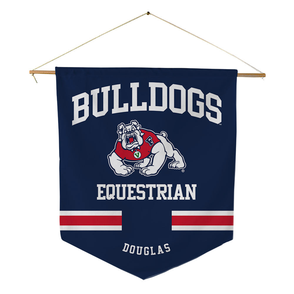 Fresno State - NCAA Equestrian : Maya Douglas - Pennant - 18" x 21"-0