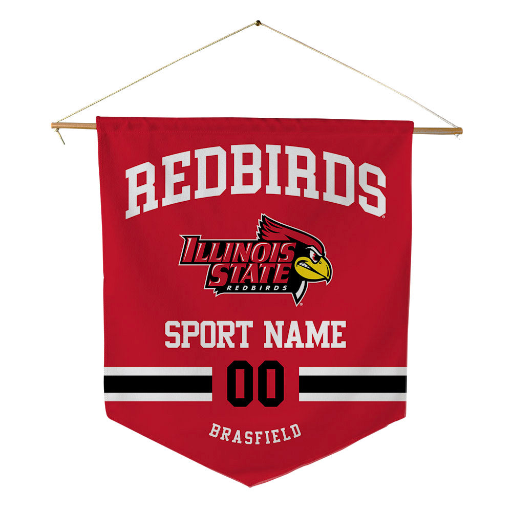 Illinois State - NCAA Football : Logan Brasfield - Pennant - 18" x 21"-0