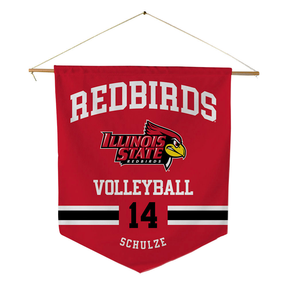 Illinois State - NCAA Women's Volleyball : Devynn Schulze - Pennant - 18" x 21"-0