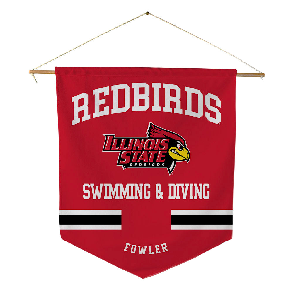 Illinois State - NCAA Women's Swimming & Diving : Bayley Fowler - Pennant - 18" x 21"-0