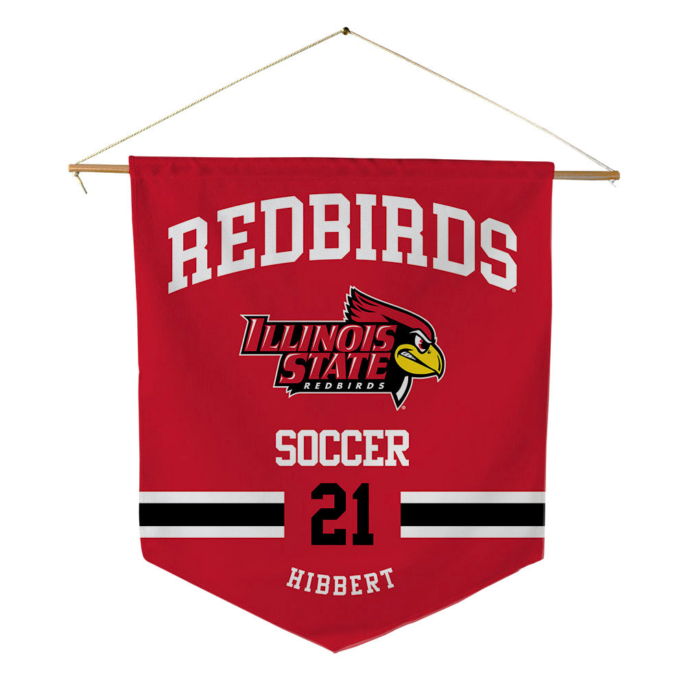 Illinois State - NCAA Women's Soccer : Cyerra Hibbert - Pennant - 18" x 21"-0