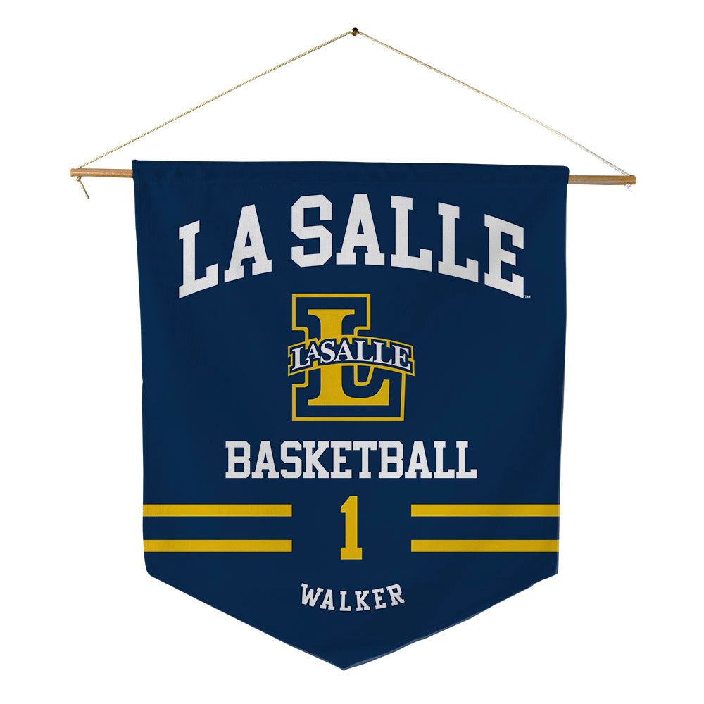 La Salle - NCAA Men's Basketball : Ashton Walker - Pennant - 18" x 21"-0