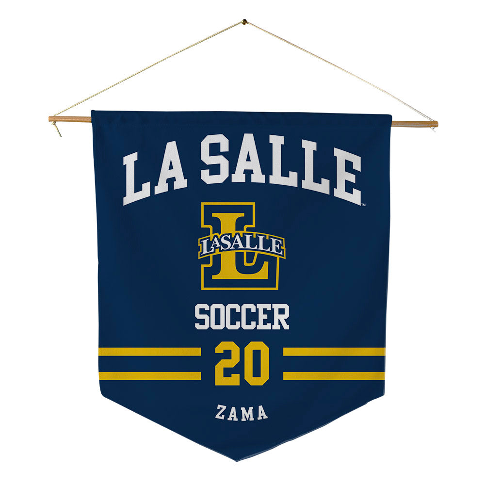 La Salle - NCAA Men's Soccer : Alexandru Zama - Pennant - 18" x 21"-0