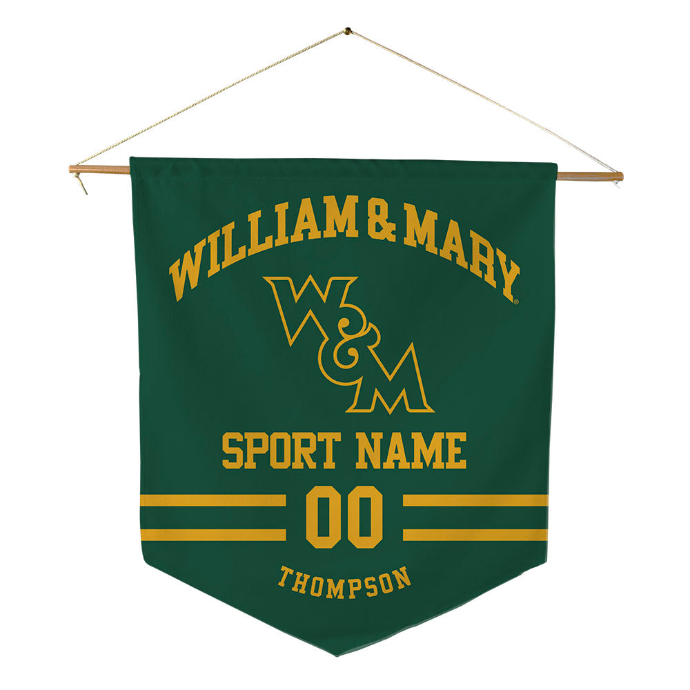 William & Mary - NCAA Football : Deven Thompson - Pennant - 18" x 21"-0