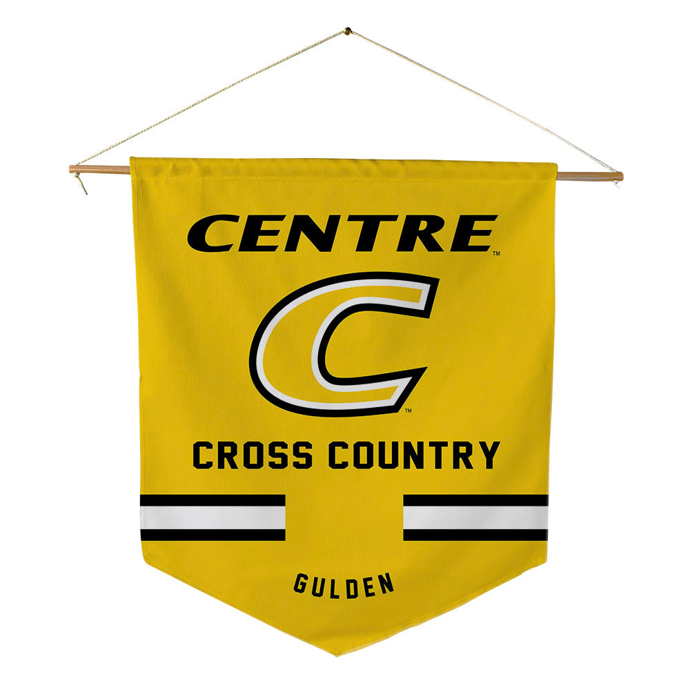 Centre College - NCAA Men's Cross Country : Quinn Gulden - Pennant - 18" x 21"-0