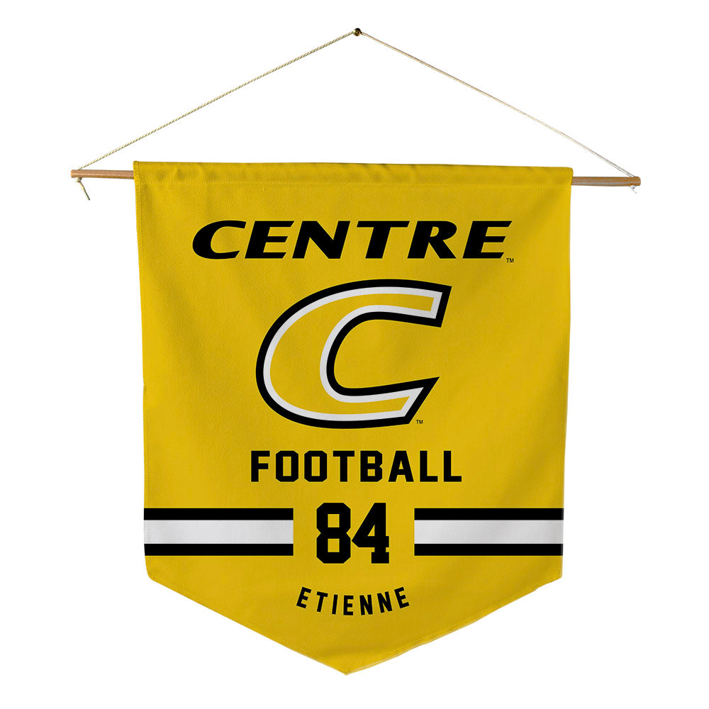 Centre College - NCAA Football : Jaiden Etienne - Pennant - 18" x 21"-0