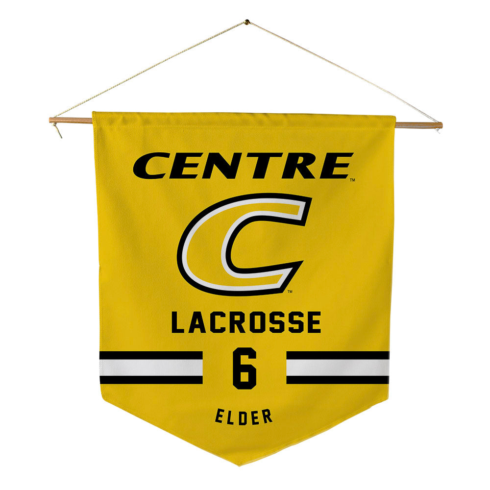 Centre College - NCAA Women's Lacrosse : Lauren Elder - Pennant - 18" x 21"-0