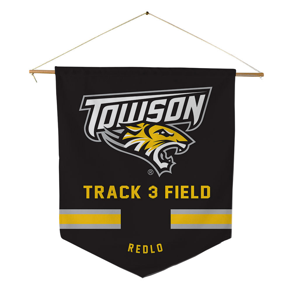 Towson - NCAA Women's Track & Field : Leeann Redlo - Pennant - 18" x 21"-0