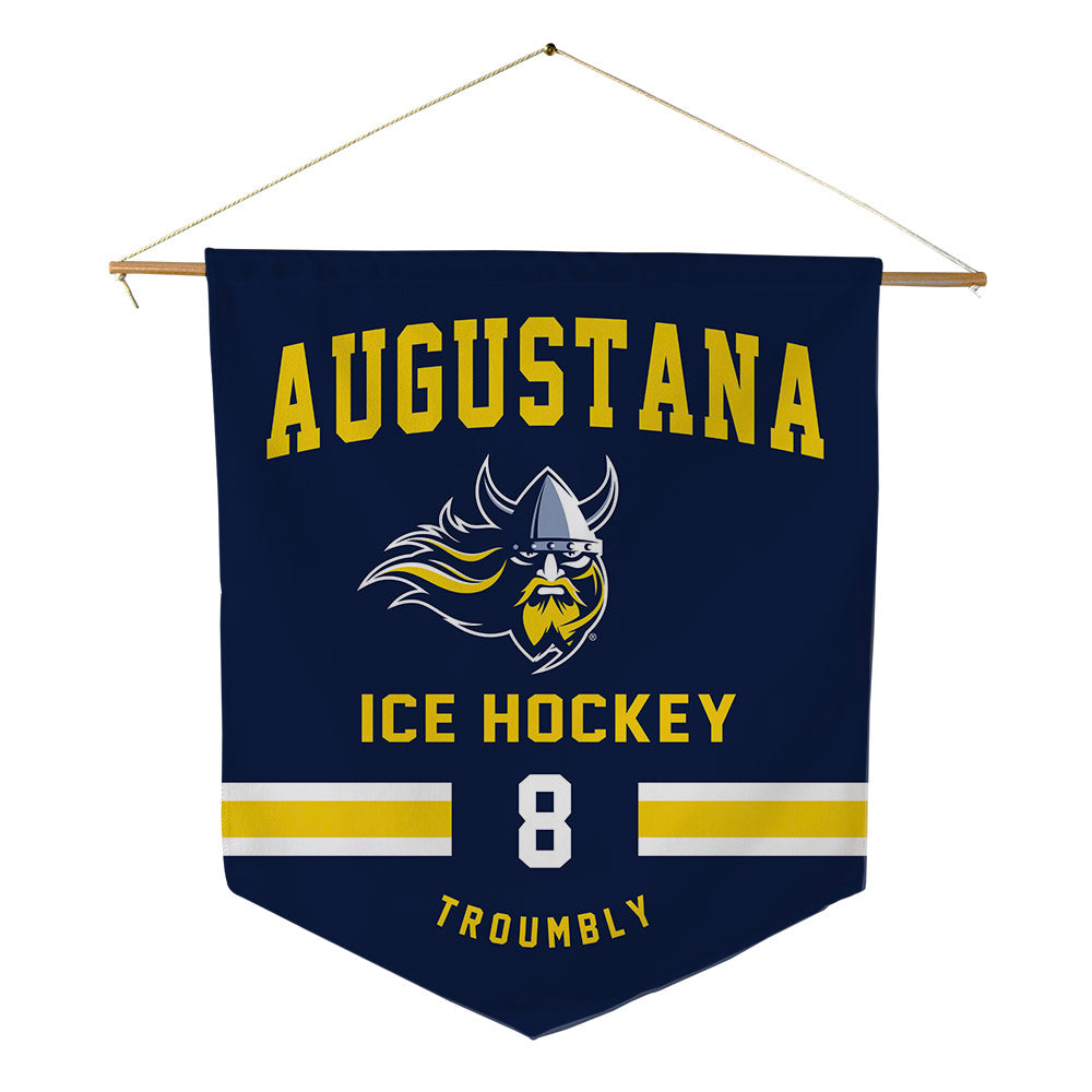 AU - NCAA Men's Ice Hockey : Ben Troumbly - Pennant - 18" x 21"-0