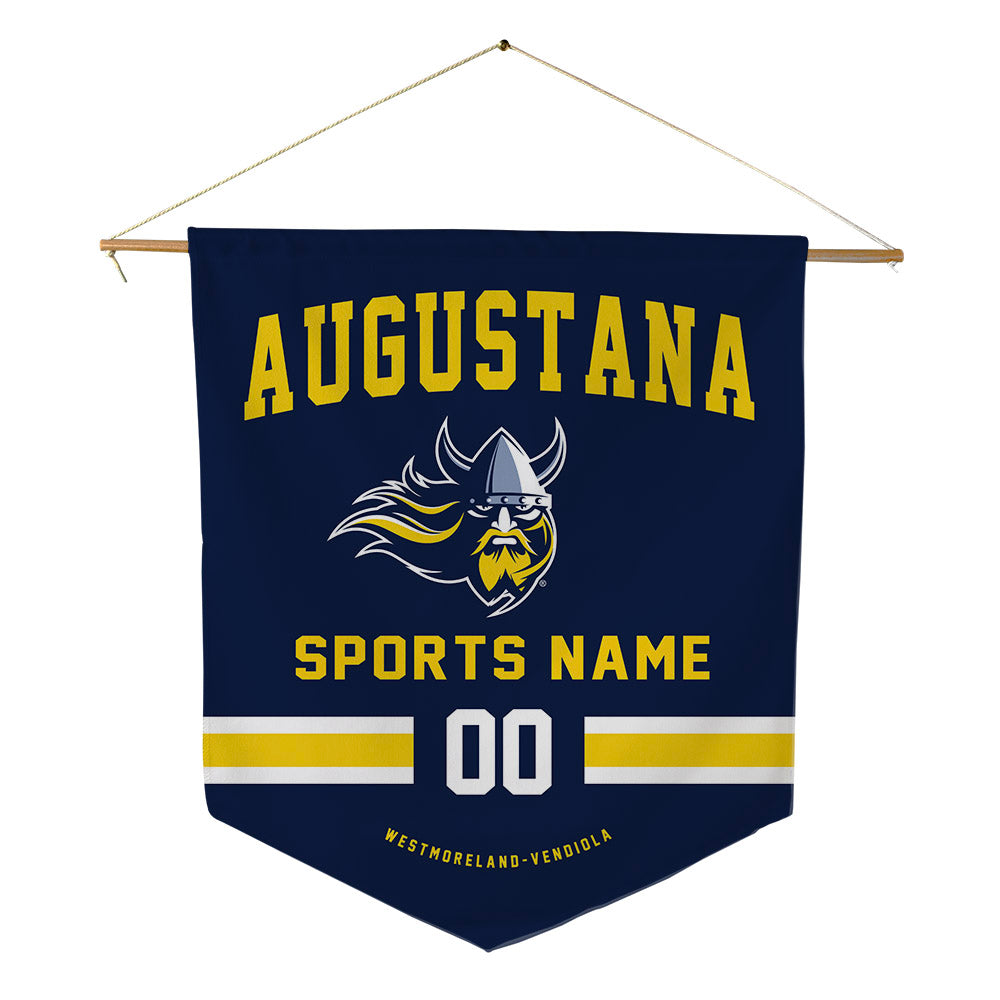 AU - NCAA Men's Basketball : Amari Westmoreland-Vendiola - Pennant - 18" x 21"-0