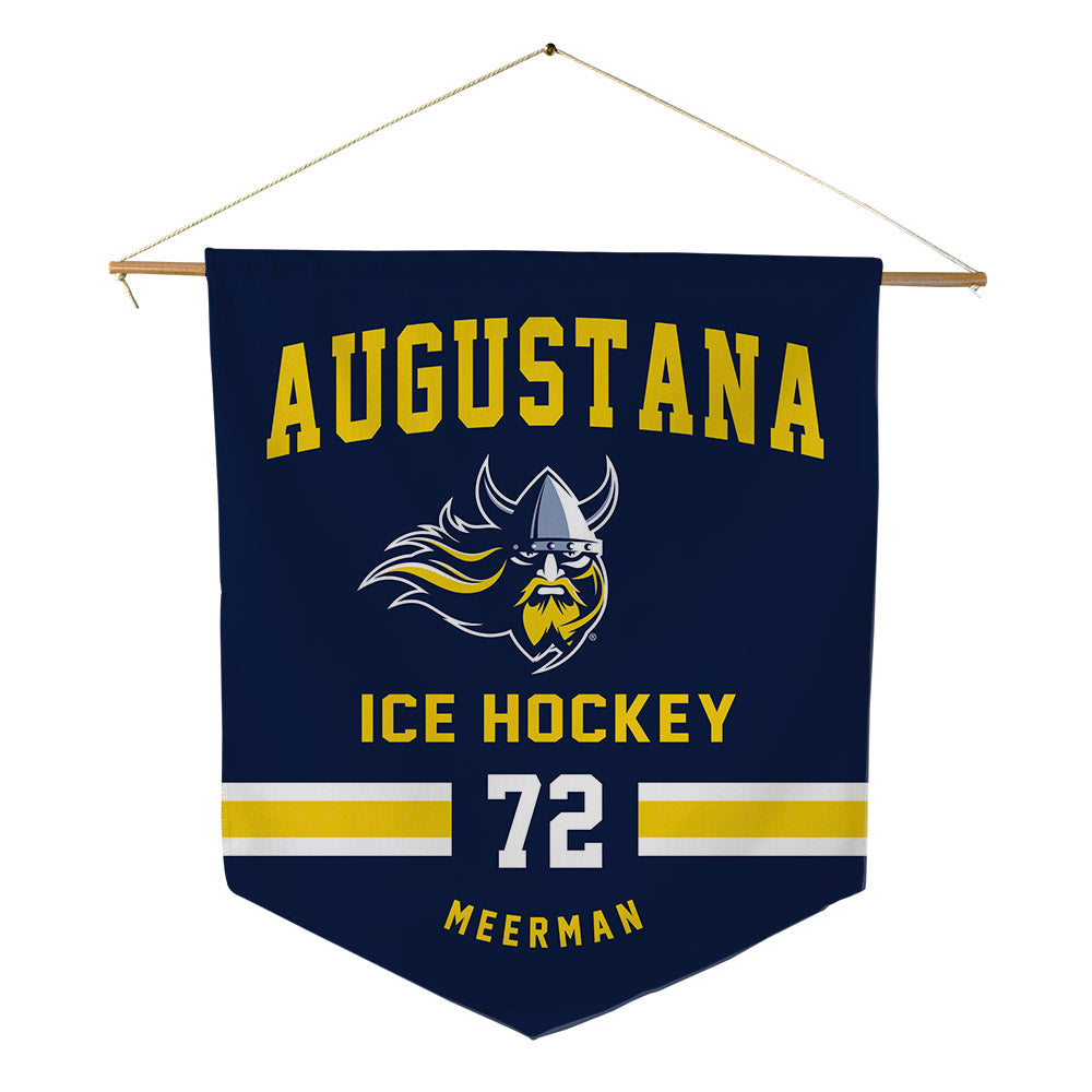 AU - NCAA Men's Ice Hockey : Brett Meerman - Pennant - 18" x 21"-0