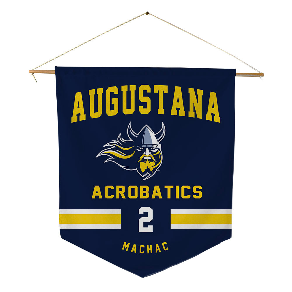 AU - NCAA Acrobatics & Tumbling : Alana Machac - Pennant - 18" x 21"-0