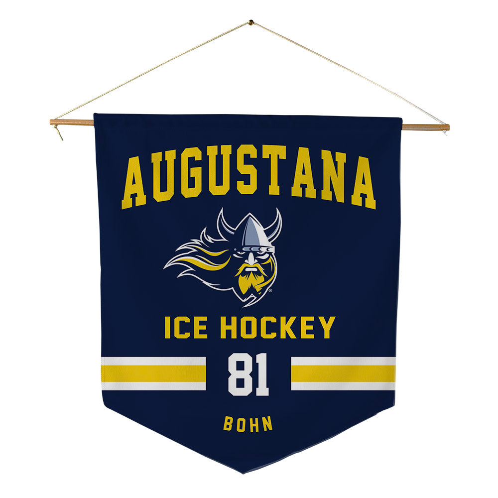 AU - NCAA Men's Ice Hockey : Owen Bohn - Pennant - 18" x 21"-0