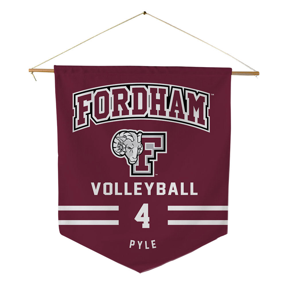 Fordham - NCAA Women's Volleyball : Alexa Pyle - Pennant - 18" x 21"-0