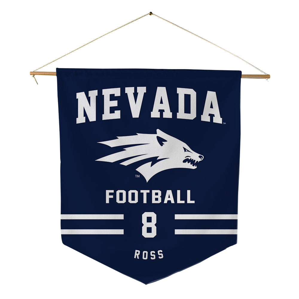 Nevada - NCAA Football : Kristopher Ross - Pennant - 18" x 21"-0