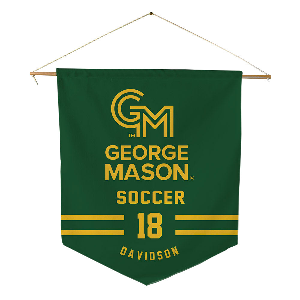 GMU - NCAA Women's Soccer : Sophie Davidson - Pennant - 18" x 21"-0