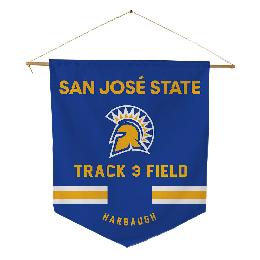 SJSU - NCAA Women's Track & Field : Cambree Harbaugh - Pennant - 18" x 21"-0