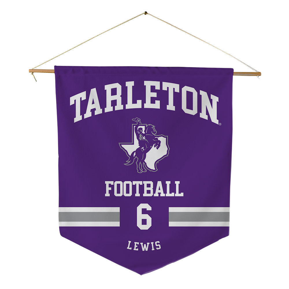 Tarleton State - NCAA Football : Caleb Lewis - Pennant - 18" x 21"-0