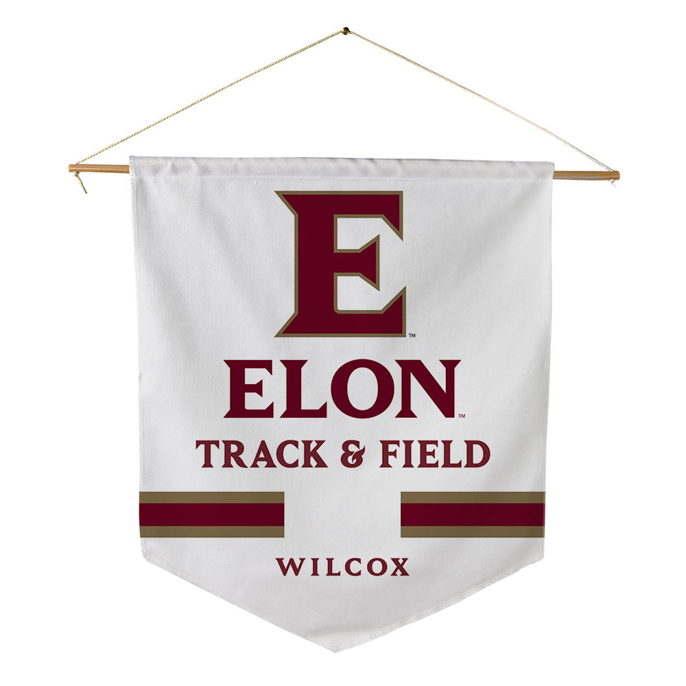 Elon - NCAA Women's Track & Field : Meghan Wilcox - Pennant - 18" x 21"-0