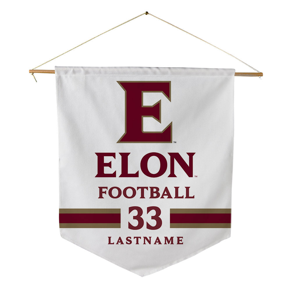 Elon - NCAA Football : Brodie Carroll - Pennant - 18" x 21"-0